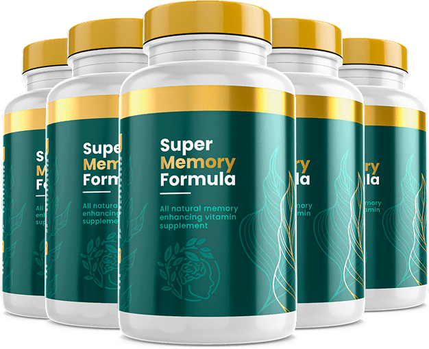 5 Bottles - Super Memory Formula